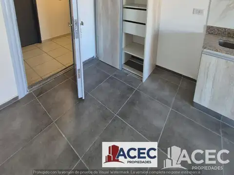 Departamento Monoambiente con 1 baño