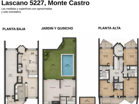 Casa 5 ambientes Con Pileta Climatizada in out y Gran Quincho en Monte Castro