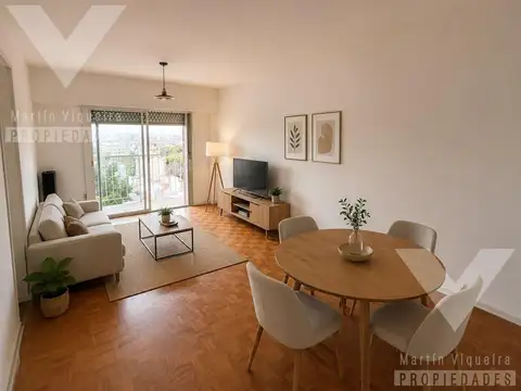 Departamento de 2 ambientes con balcón y vista abierta en Villa Martelli