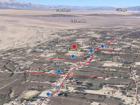 Terreno en Venta en Fiambala, USD 92.655