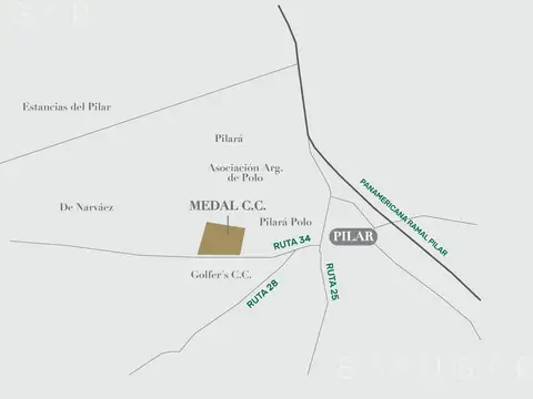 Terreno en Venta en Medal Country club, USD 39.000