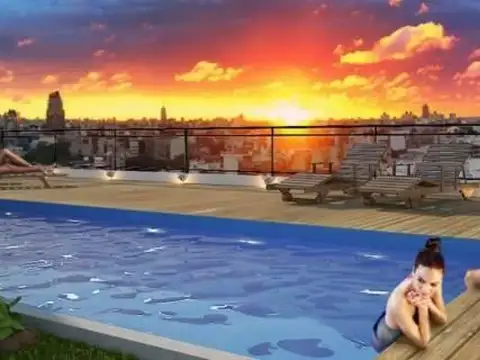 Departamento 3 ambientes con 2 baños