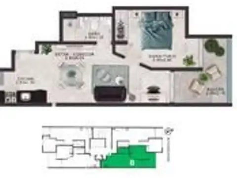 Departamento en Venta en Nueva Córdoba, USD 92.000