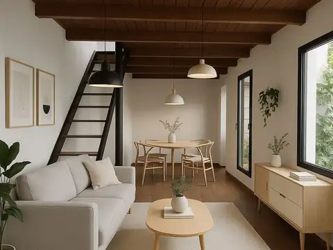 Depto Tipo Casa en Venta de 1 dormitorio