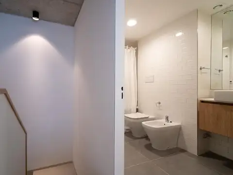 Departamento 2 ambientes con 2 baños