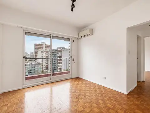 Departamento de dos ambientes super luminoso en alquiler