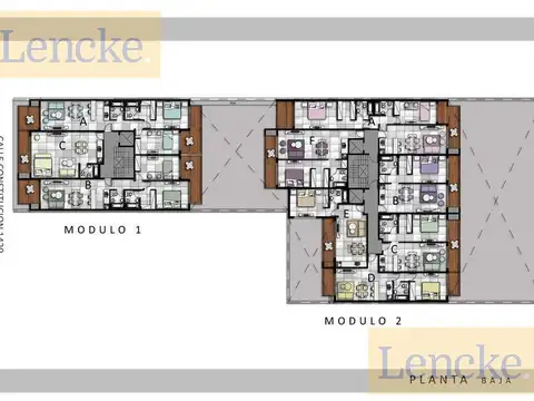 Departamento Monoambiente con 1 baño