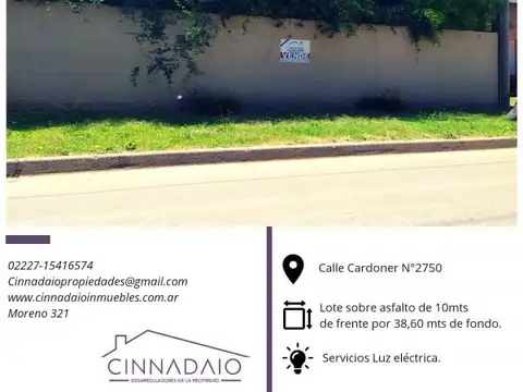 Terreno - Venta - Argentina, Lobos