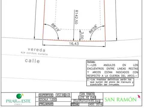 Terreno en Venta de 500,0 m2