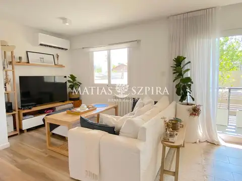 Departamento 2 ambientes con 2 baños