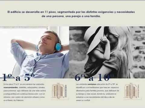 Emprendimiento Estrenar Barrio Norte, Cabrera y Mario Bravo, Zona Universidad de Palermo. Desde U$S 120.000-