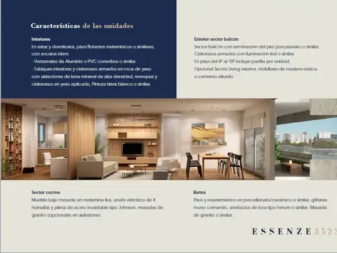 Emprendimiento Estrenar Barrio Norte, Cabrera y Mario Bravo, Zona Universidad de Palermo. Desde U$S 120.000-
