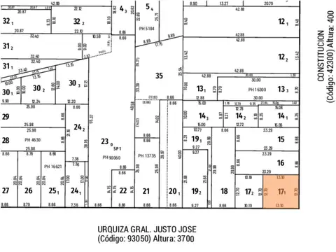 VENTA - Cochera Urquiza y Constitución - Luis Agote, Rosario.