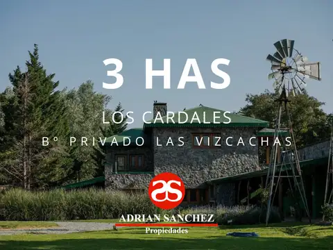 Increíble Chacra En Venta! Barrio Privado de Chacras Las Vizcachas