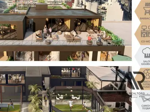 Departamento en Venta de 1 dormitorio