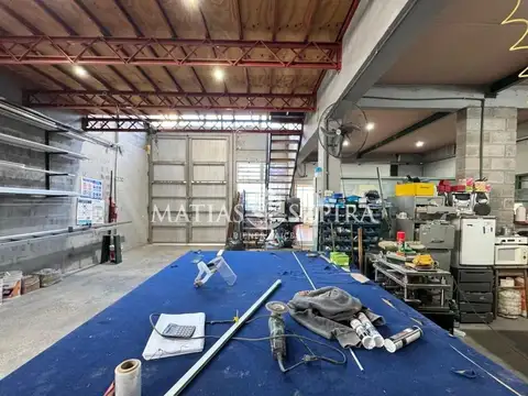 FABRICA CON OFICINA COMERCIAL Y DEPOSITO EN VENTA