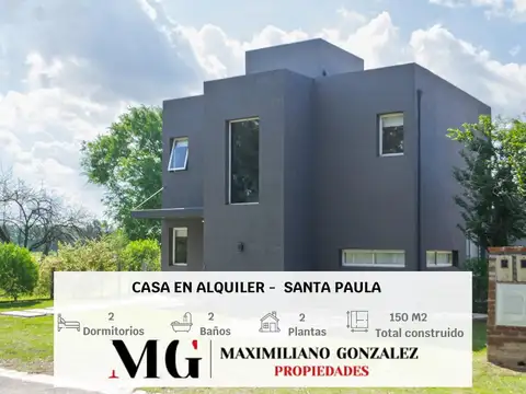 Casa alquiler Santa Paula Ezeiza