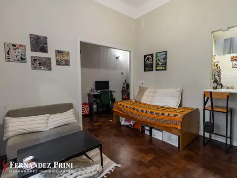 Departamento 2 ambientes con 1 baño
