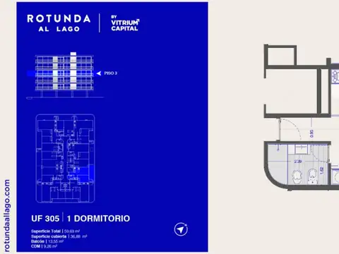 Rotunda al Lago 1 dorm Diciembre 2027