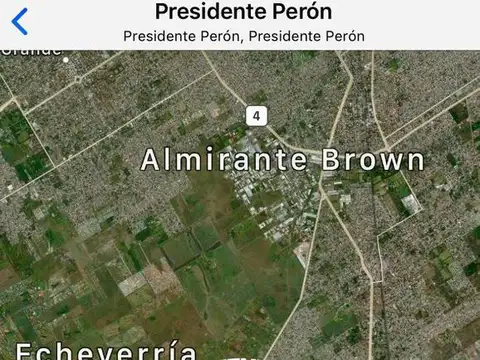 Terreno - San Vicente - Canning - Ruta 16 - Ruta 58