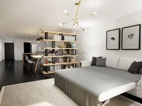 Departamento Monoambiente con 1 baño