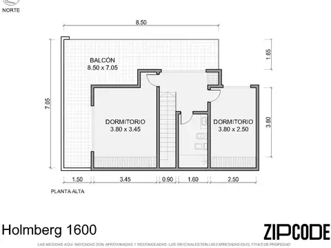 Depto Tipo Casa en Venta en Belgrano R, USD 290.000
