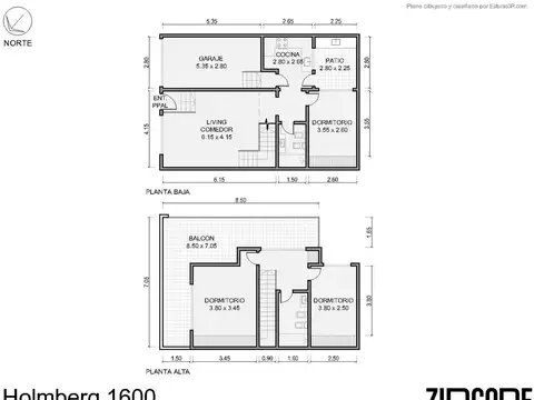 Depto Tipo Casa en Venta de 3 dormitorios
