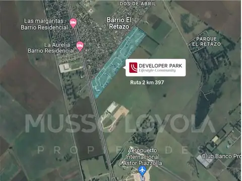 Terreno en Venta en Barrio Aeroparque, USD 60.000