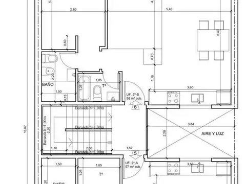 Departamento en Venta con 1 cocheras