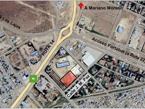 Venta de Excelente Lote Industrial Zapala