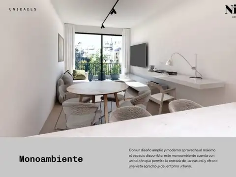 Departamento en Venta de 1 dormitorio