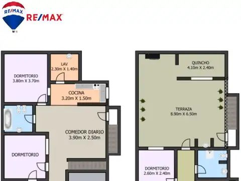 Depto Tipo Casa en Venta de 4 ambientes