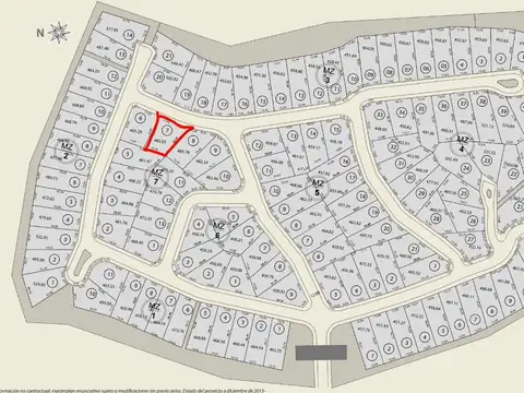Terreno en Venta 25  mts Fondo