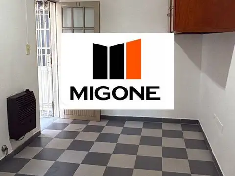 Departamento Monoambiente con 1 baño