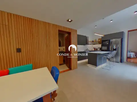 Depto Tipo Casa 3 ambientes con 2 baños