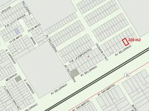 Terreno en Venta en Perez, USD 30.000