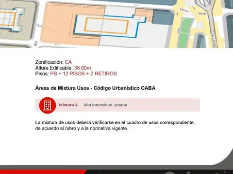 Terreno en Venta en Saavedra, USD 550.000