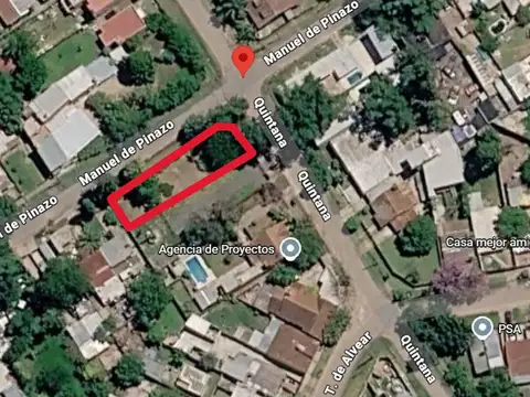 Terreno en Venta de 401,0 m2