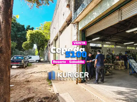 Galpón con oficinas a la venta en Rosario. Saladillo. Zona sur