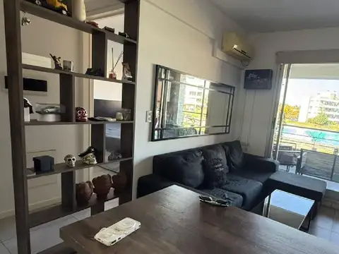 Departamento en alquiler de dos ambientes amuebladoen Lagoon