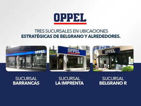 OPPEL | en Venta | BELGRANO  Capital Federal |  Cod: 33692