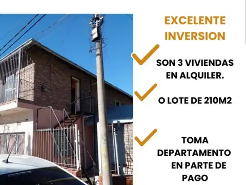 3 casas en 1 exelente oportunidad