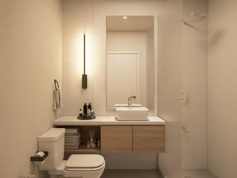 Departamento 2 ambientes con 1 baño