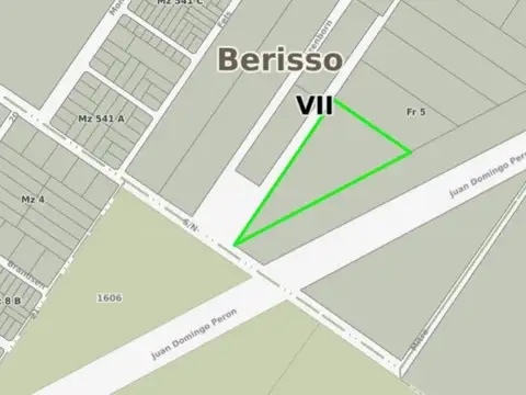 Terreno en Venta en Berisso, USD 25.000