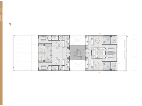 Departamento 2 ambientes con 1 baño