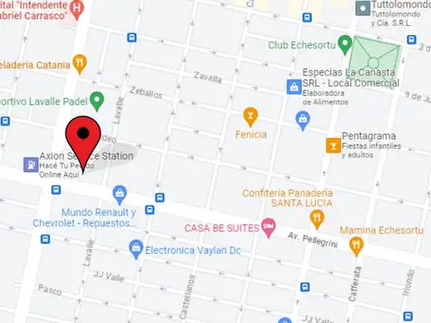 Terreno en Venta 38  mts Fondo