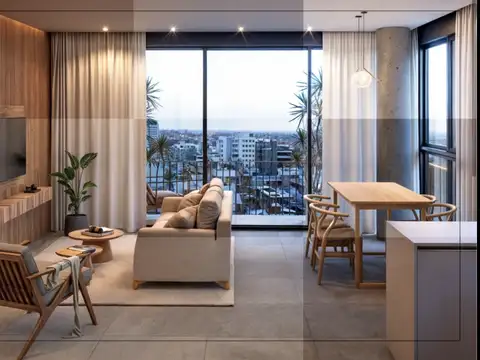 Semipiso de 3 ambientes. Cochera. Plaza Mitre.