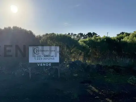 Venta de lote en el Barrio El Marquesado, Mar del Plata.
