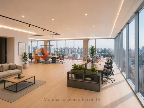 Oficina AAA en Alquiler en PALERMO 140m2 y COCHERA