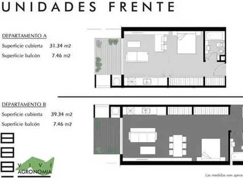 Departamento en Venta de Monoambiente
